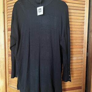 Anne Klein Black Turtleneck Sweater